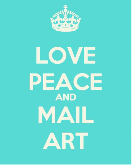 love peace and mail art
